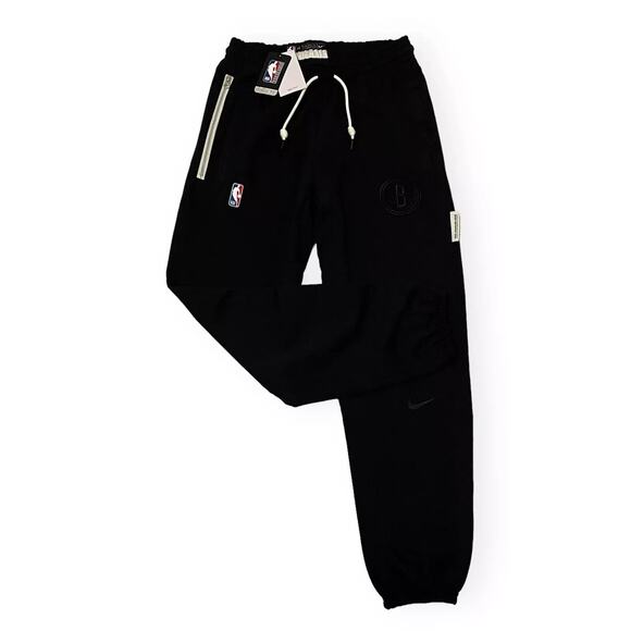 Nike Dri-fit Standard Issues NBA Brooklyn Nets Pregame Hoodie And Pants Size M - Picture 5 of 8